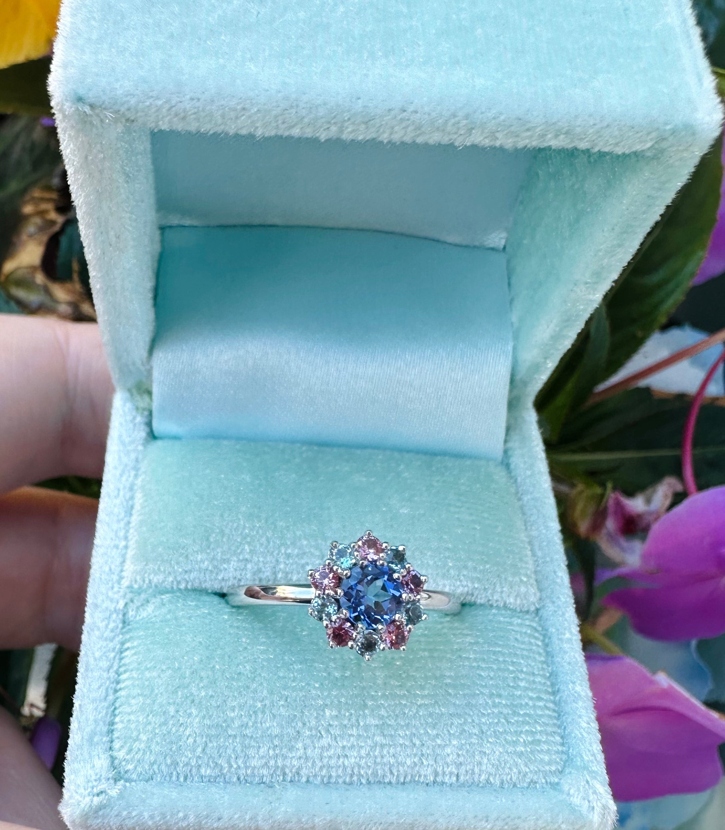Hydrangea Cluster Ring
