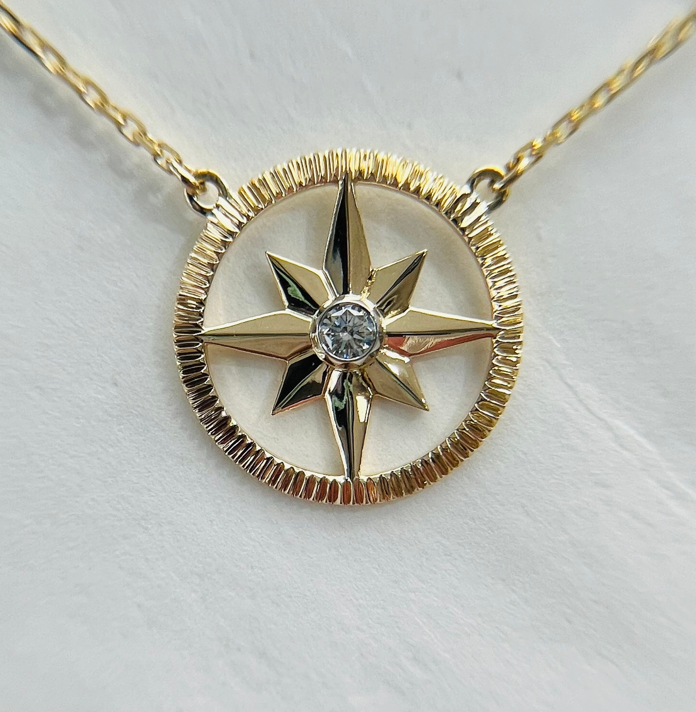 14k Yellow Gold South Star Necklace Coast GoldWorks